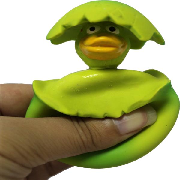 Eggshell Rubber Chicken Squeaky Latex Pet Toys Cute