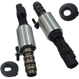 2PCS Control Solenoid Valve Camshaft Variable Valve Timing Solenoid & Cover Seal