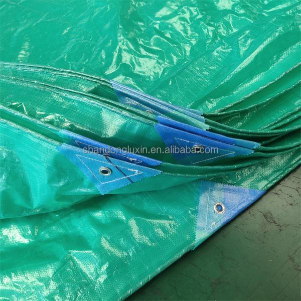 Waterproof and Sun Resistant PE Tarpaulin for Covering Outdoor Items Custom