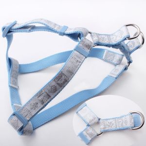 Polyester Reflective Adjustable Buckle Pet Smart Harness