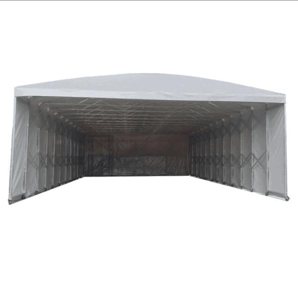 Convenient Push-pull Retractable Stadium Canopy for Outdoor Activities and Events