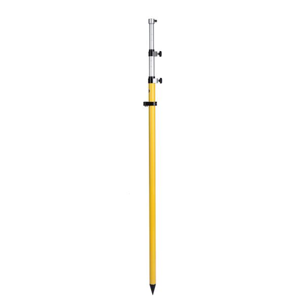 Aluminum 1cm Prism Pole Level 3.1m Range Pole Surveying