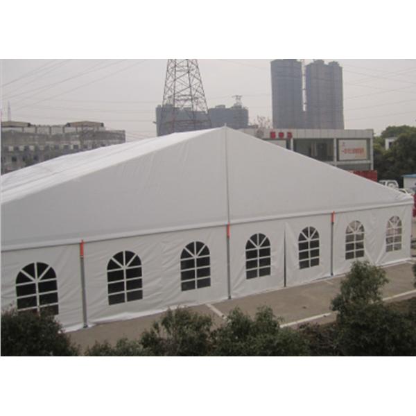 Big Outdoor Marquee Party Tents With Transparent Windows Elegant Appearance