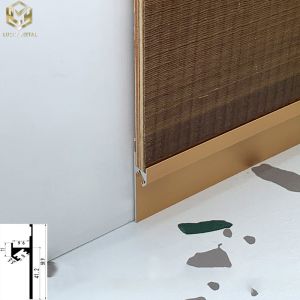 Customized LED Aluminium Skirting Profile Board 60mm