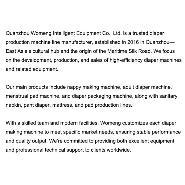 Full Automatic Underpad Sanitary Pad Making Machine 3 Phase