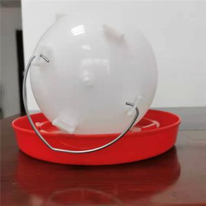 Manual 6l Poultry Feeder Drinker For Broiler House
