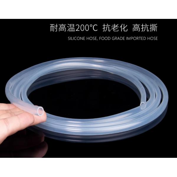 Id 3mm Silicone Tube Extrusion -60°C To +250°C Temperature Range Industrial Use