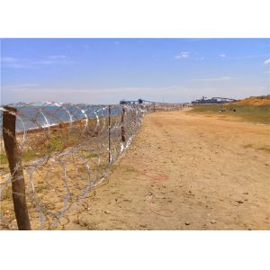 Hot Dipped Galvanized Razor Wire BTO-22 CBT-65 Concertina Razor Barbed Wire