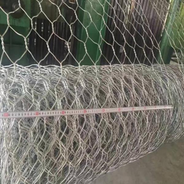 Stainless Steel Gabion Box Double Twist Weaving Leno mettress