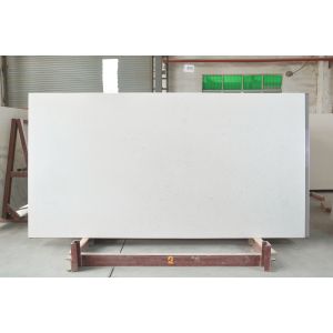 Artificial Quartz Stone Cararra White Quartz Slab For Kitchen Benchtop And