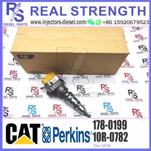 Excavator Spare Parts Fuel Injector 1780199 178-0199 For 3126 E320 E322c Diesel