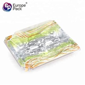 EPK wholesale fancy printing rectangle disposable sushi container