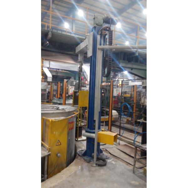 Quality Fixed Type Rotary Degassing Unit 600 Rpm Adjustable Graphite SIC for sale