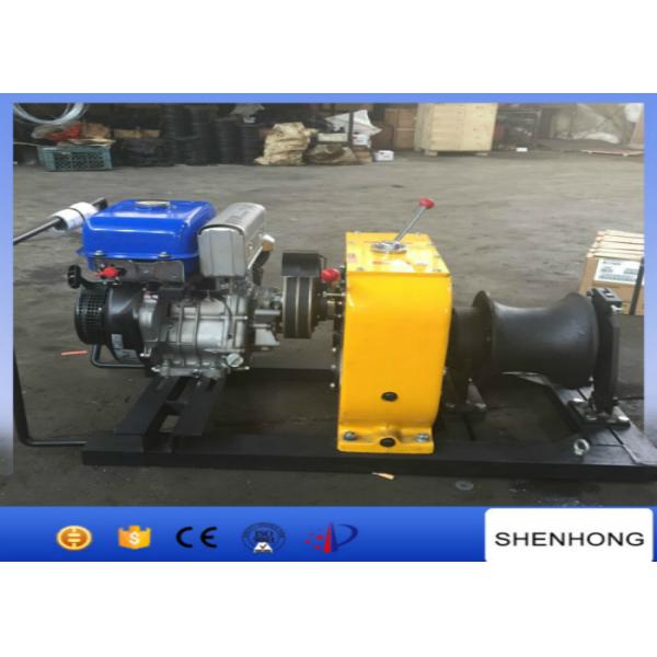 Quality Line Construction Honda Gas Powered Winch 9HP Easy To Operate for sale