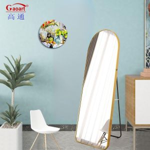 Aluminium Alloy Frame Mirror for Bathroom Decor and Full Body Dressing in Modern