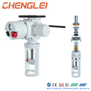 Chenglei ZXC 6300N.m Thrust 110V AC Explosion Proof High Torque Electric Valve