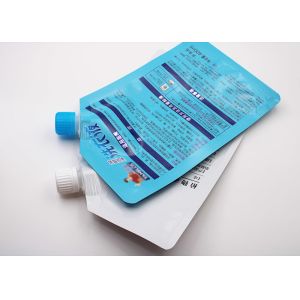 Moisture Proof Liquid Spout Bags Compound Material Customized Thickness