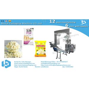Bestar small vertical packing machine for popcorn 30g, with Z elevator BSTV-160A
