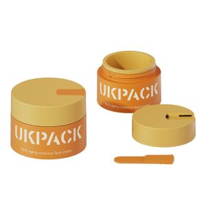 PP Capacity 50g 100g Cosmetic Cream Jars With Small Scoop