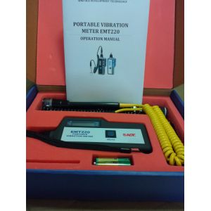 Digits Liquid Crystal Display Handheld Portable Vibration Meter Inter Probe