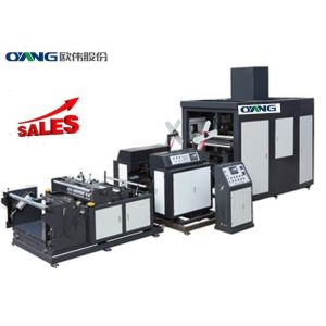 Wholesale 380 V Non Woven Box Bag Making Machine With Handle Attached / Loop Handle from china suppliers
