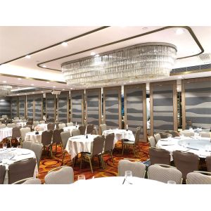 Lightweight Event Room Partition Wall Low Maintenance Foldable