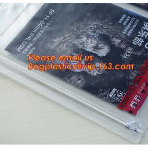 A5 small size 0.2mm thick custom printed plastic office poly file folder bag