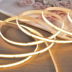 8mm Width 320chips 6500k Fob Led Strip Lights Warm White