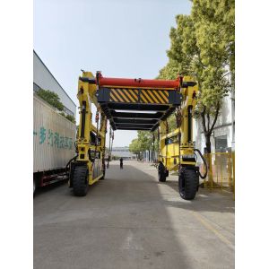 SPEO Straddle Carrier Heavy-Duty Handling for Oversized Cargo