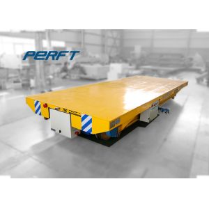 customized industrial rail transfer cart powered by battery