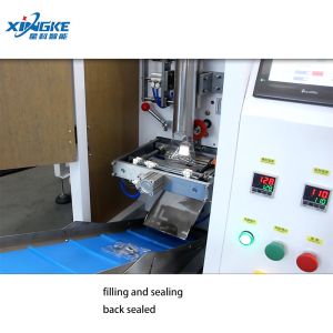 4 Vibration Bowls Automatic Packing Machine Fasteners Hardware Mixing Package