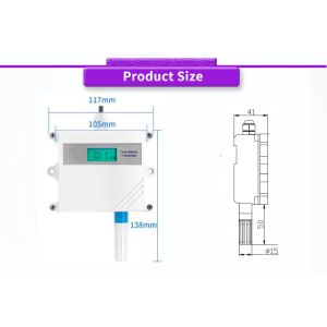 High Precision 3-Wire System Explosion-Proof Transmitter for Humidity and