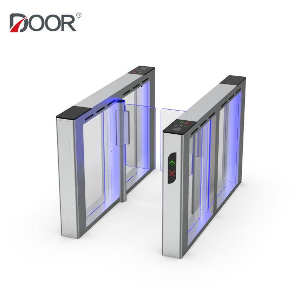 Silver Speed Gate Turnstile Fastlane Turnstile