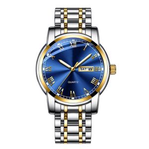 China Luxury Quartz Movement Stainless Steel Watch OEM Available 118g on sale
