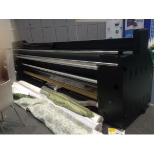 Digital Sublimation / Pigment / Reactive Textile Cmyk Printing Machine Roll To