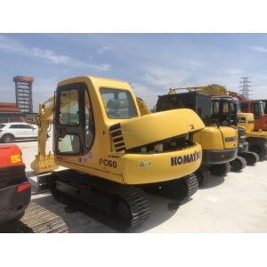6TON Komatsu PC60 Used Excavator Crawler for Your Heavy Equipment Needs