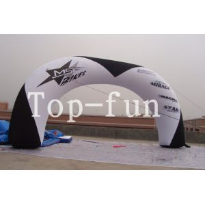 Color Inflatable Advertising Arch / Good Quality Inflatable Rainbow Arch /