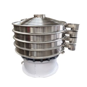Circular Stainless Steel Vibrating Screen For Bean Liquid Multi-layer Mesh