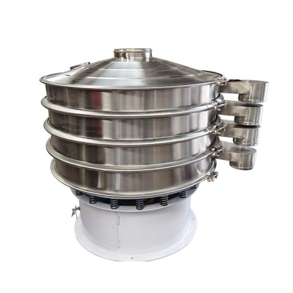 Circular Stainless Steel Vibrating Screen For Bean Liquid Multi-layer Mesh