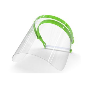 Dental Foldable Sanitary Anti Spit Clear Reusable Face Shield Visor With Hd View