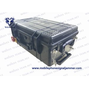 High Power Cell Phone Signal Jammer Waterproof 20 - 6000Mhz Vehicle Bomb Jammer