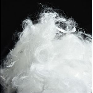 Microfiber White Down Like Siliconized Polyester Staple Fiber Virgin 100%