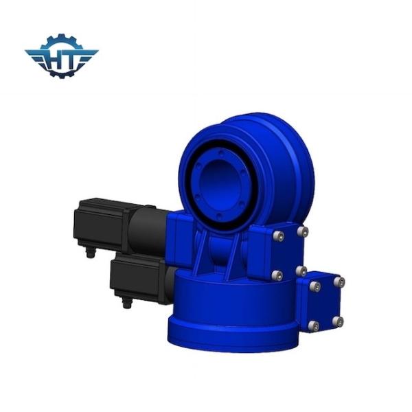 Quality Gear Ratio Dual Axis Solar Tracker Slew Drive With Motor For PV Solar Tracking System for sale