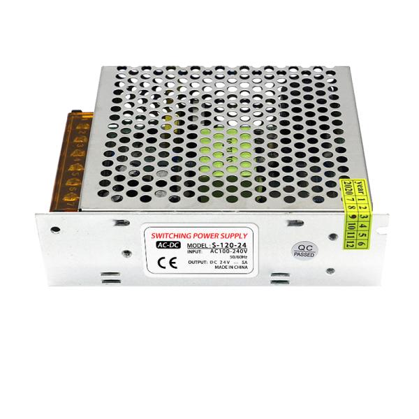 150W Aluminum Power Supply Switching 24V 5A With CE Certification