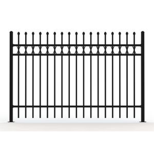 Garrison fence and Flat top fence panel