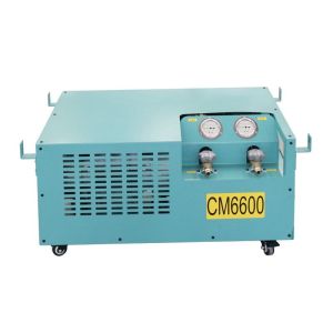 Chiller Maintenance 2HP Oil Less Refrigerant Gas Recovery Machine A/C Gas