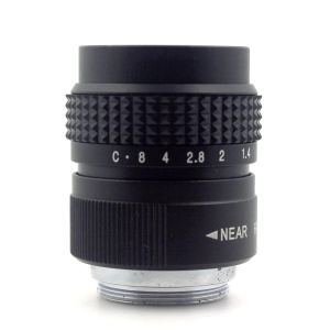 Black 25mm lens f/1.4 C Mount CCTV f1.4 Lens For NiKON 1 J1 J2 J3 V1 J2 Camera