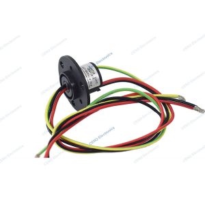 Miniature 300rpm Capsule Slip Ring With Small Power Rotating Electrical