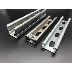 41x82 Electrical Galvanized Back to Back Slotted Strut Channel