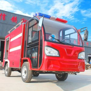 Wholesale Cheap 4x2 Mini Electric Water Tanker Fire Truck Emergency Response Fire Equipment Vehicle from china suppliers